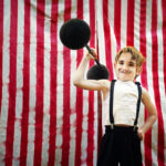 Kids Circus Makeup photoshoot