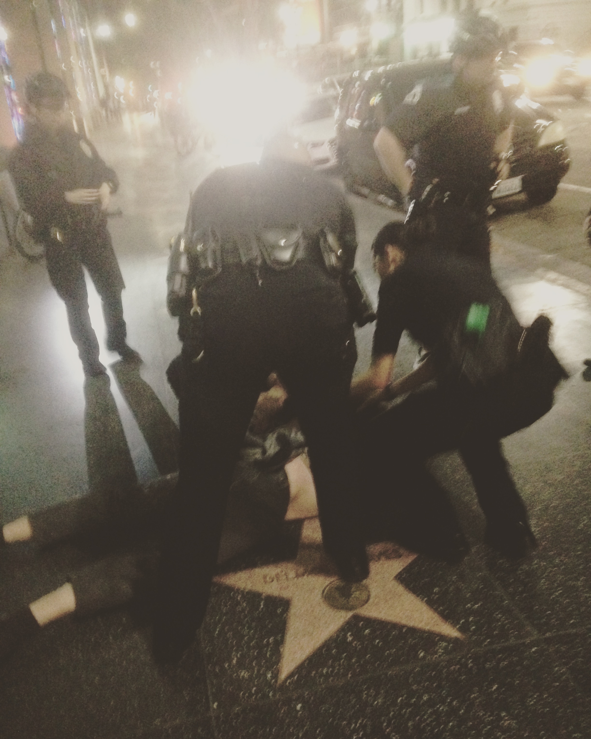 Assaulted women Hollywood Blvd