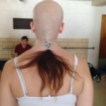 Bald cap for long hair