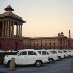 New Delhi Parliment Cars