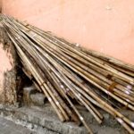 Bamboo at Mumbai Historical Landmark