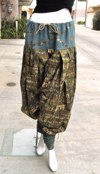 Army Chic Fancy Pants Sm