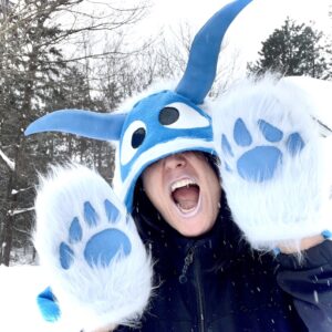 Winter Yeti Creature Hoodie