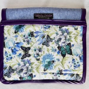 Massage Therapist Holster – Butterflies in blue and purple – Vegan