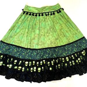 Alien BoHo Tiered Skirt