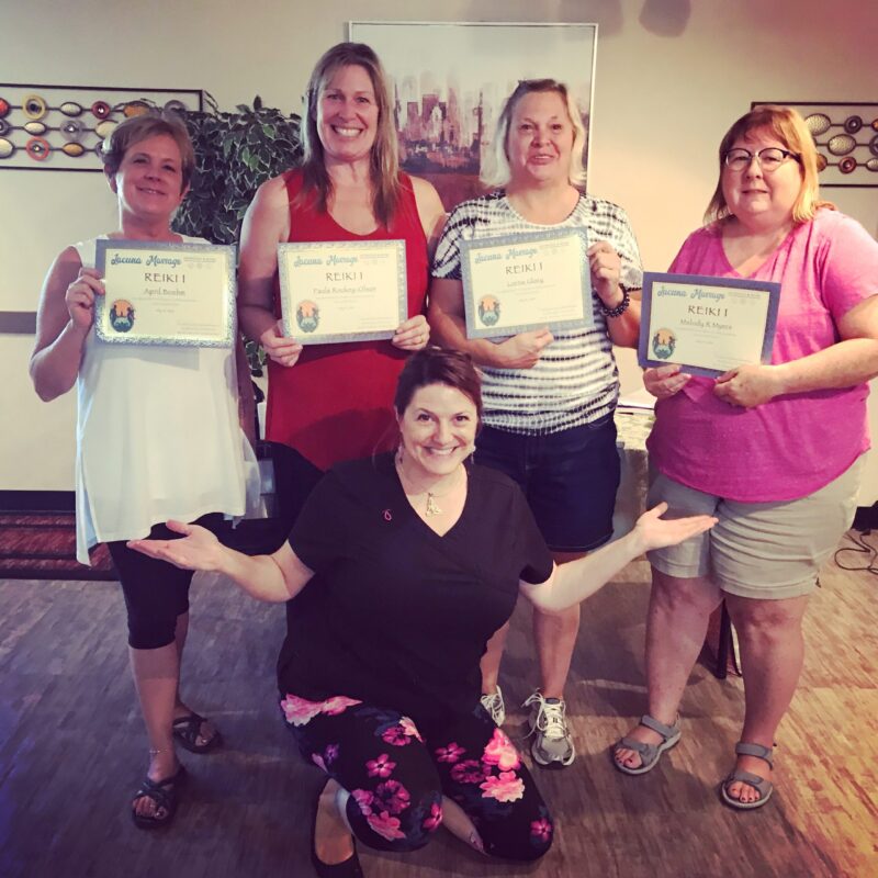 Reiki 1 Students-Lacuna Massage and Reiki