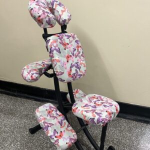 Portable Massage Chair Covers Flannel Butterflies
