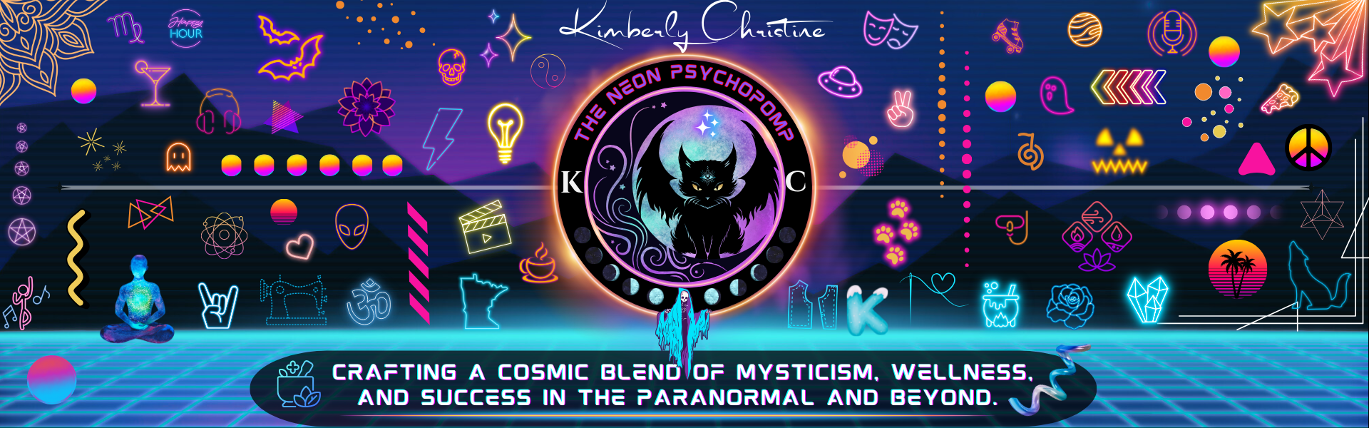 The Neon Psychopomp by Kimberly Christine